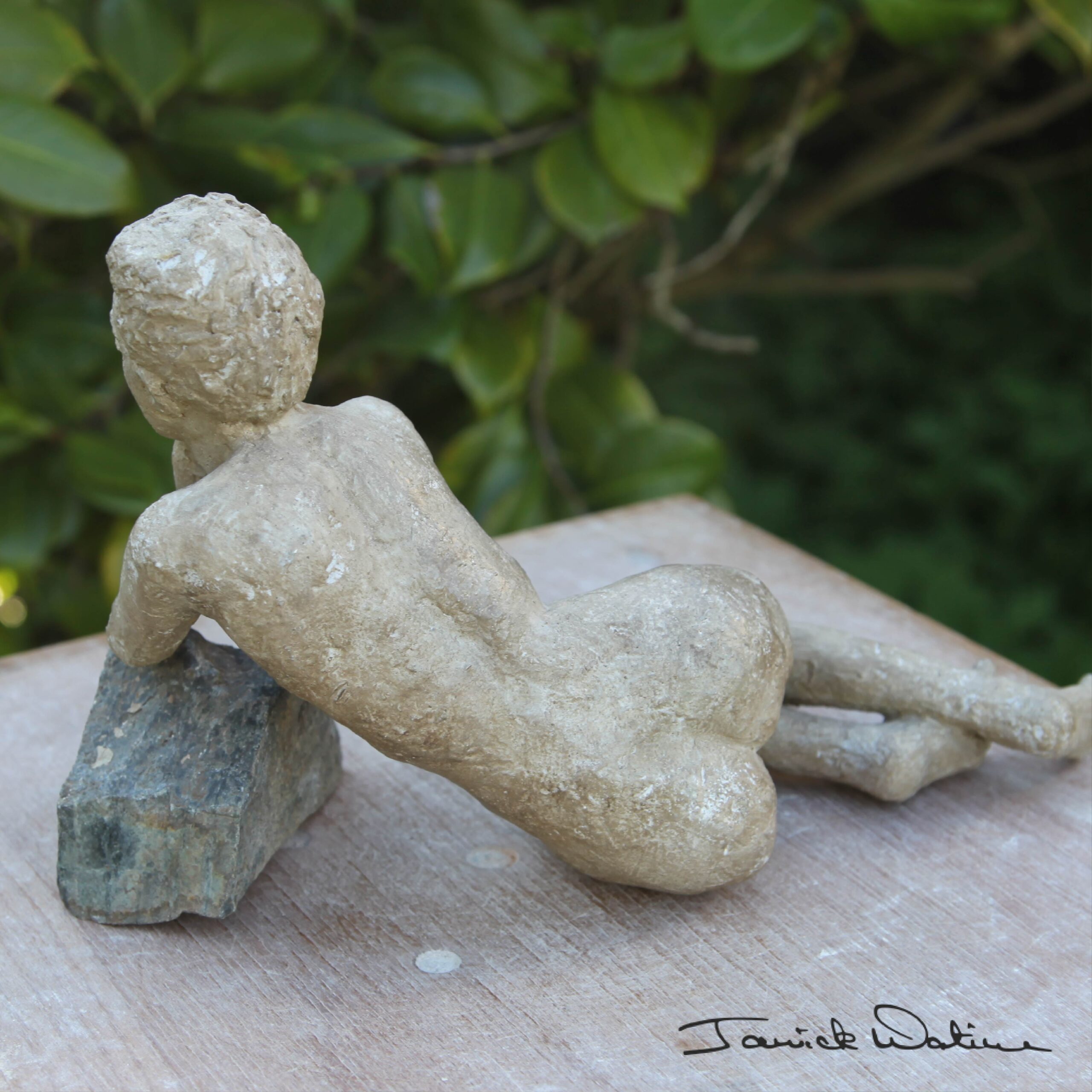 Janick Watine, statue patine à vendre Emma Janick Watine, statue patine à vendre Emma