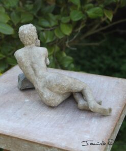 Janick Watine, statue patine à vendre Emma