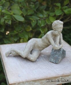 Janick Watine, statue patine à vendre Emma