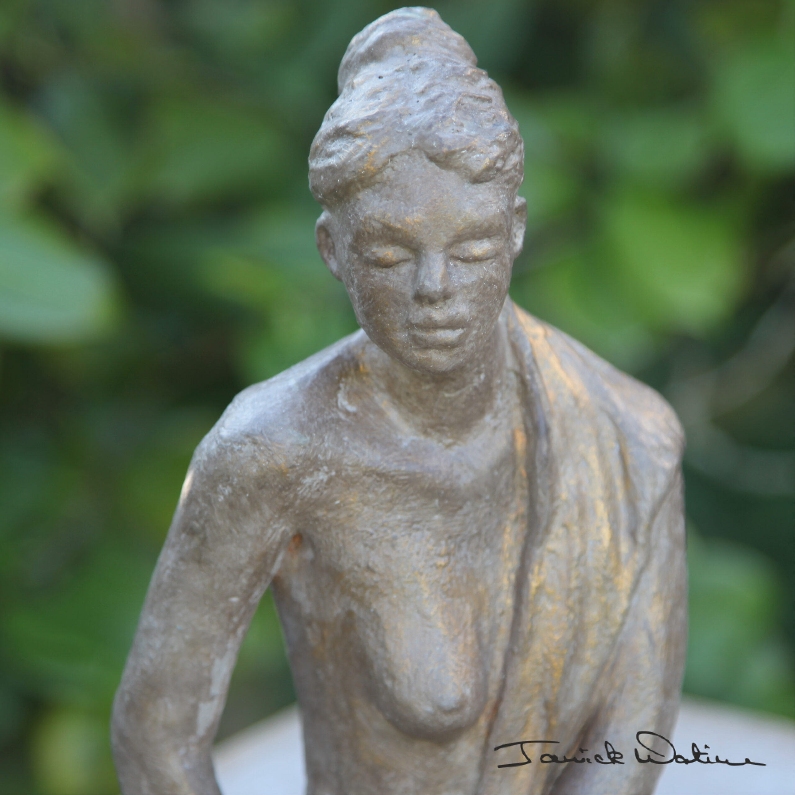 Janick Watine, atelier sculpture Laila Janick Watine, atelier sculpture Laila