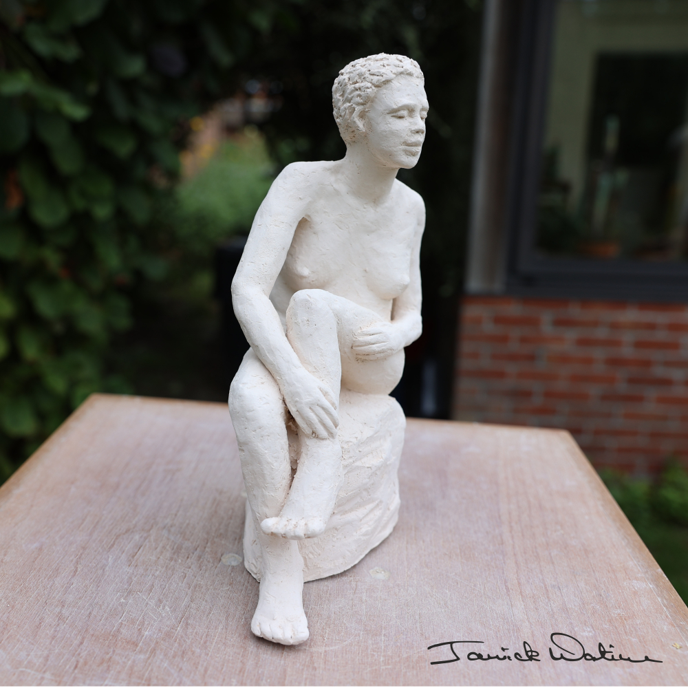 Janick Watine, statue patine à vendre Emma-02