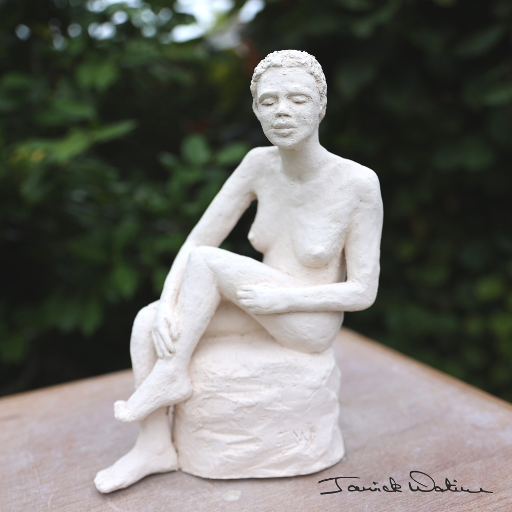 Janick Watine, statue patine à vendre Emma-03