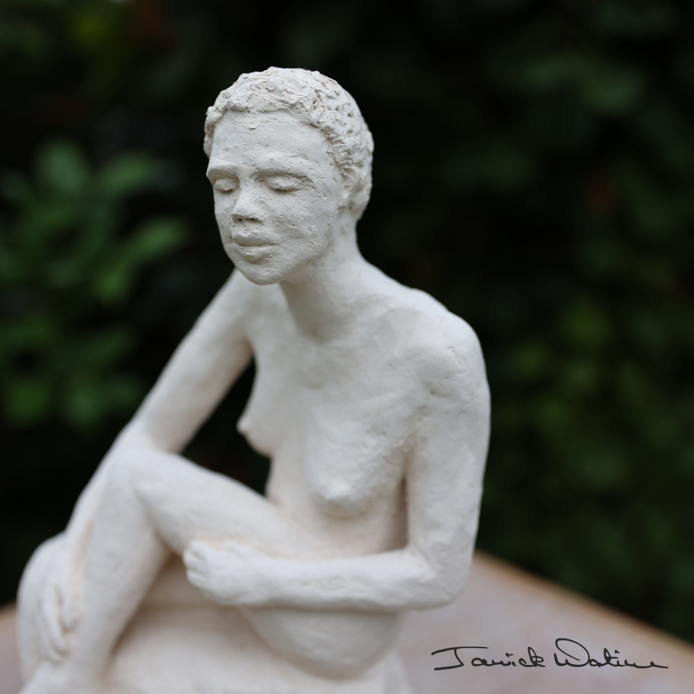Janick Watine, statue patine à vendre Emma-06